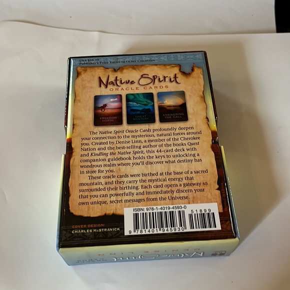 Native Spirit Oracle Cards: A 44-Card Deck and Guidebook - Picture 2 of 4